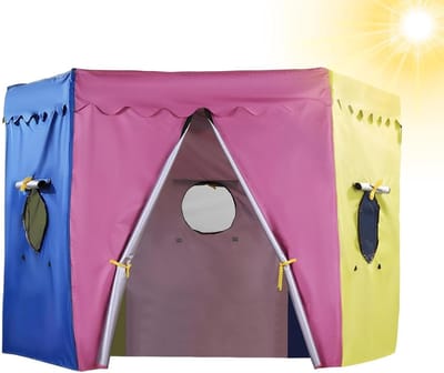 Trampoline Zonnezeil - Trampoline Tent - Buiten Spelen - Waterdicht UV-bestendig - 305 cm - Blauw