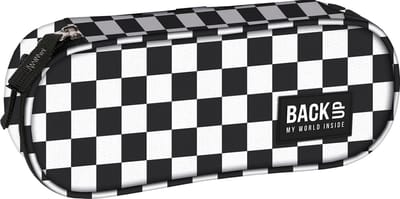 BackUP Etui Black & Whtie - 23 x 9 x 5 cm - Polyester