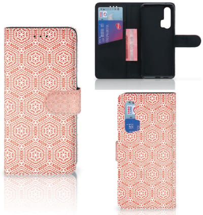 Honor 20 Pro Telefoon Hoesje Pattern Orange
