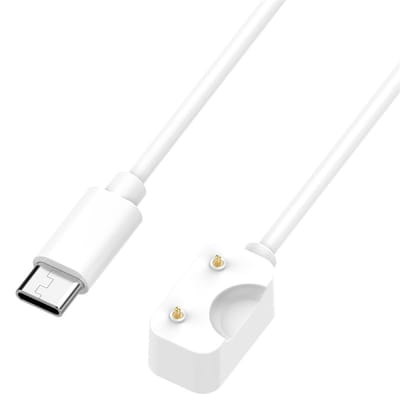 Jumalu USB-C Oplaadkabel voor Samsung Galaxy Watch Fit 3 – Vervangende Oplader (1 m) – Wit
