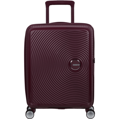 American Tourister Koffer - Soundbox spinner 55/20 (4wielen) handbagage - Uitbreidbaar - 2.6 kg - Wild Cherry