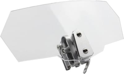Universele Transparante Verstelbare Winddeflector voor Motorfietsen - Windscherm Interieur & Exterieur