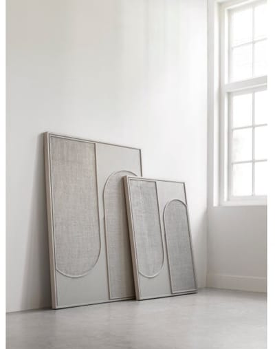 MUST Living wandpaneel Elyn Large Jute - 102x4 cm
