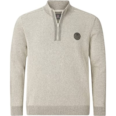 Jan Vanderstorm herren Trui - 52/54 - beige - Plus Size