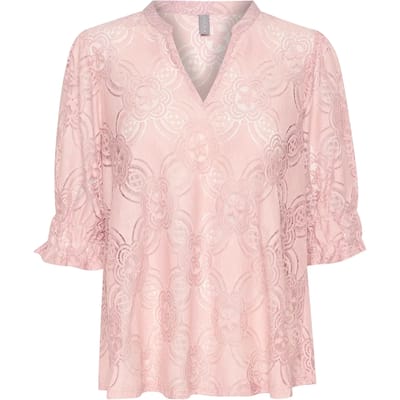 Blouse met lange mouwen Relaxed fit Pale Mauve rose