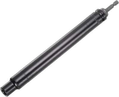 Holle steeksleutel verlenging 10 mm, 200 mm lang, 1/4 inch zeskant aandrijving, voor moeren en bouten met lange draad