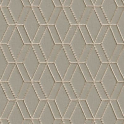 Dutch Wallcoverings Wallstitch/Bs1 Hexagonal Grey - Grijs