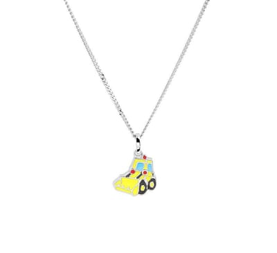 YO&NO - Ketting - Zilver - Schepwagen -  1,4 mm -  36 + 4 cm - Gerhodineerd - Zilver 925