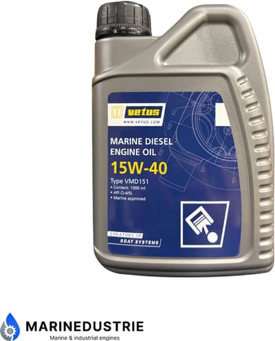 VETUS 1 liter Marine Diesel Engine Oil 15W-40