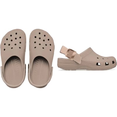 Crocs  Klompen Classic Metallic Buckle Clog K