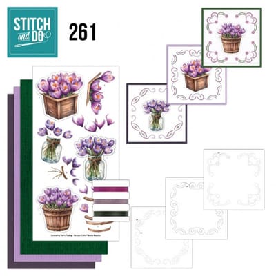 Stitch and Do 261 - Berries Beeauties - First Blossoms - Stitch and Do borduursets - Gratis verzonden - STDO261