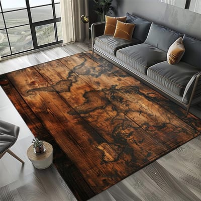 27 Stijl Retro Marine Nautische Kaart Kompas Kaart Tapijt Vloerkleed voor Huis Woonkamer Slaapkamer Sofa Deurmat Decor, Antislip Vloermat 40x60cm( 15x23in )
