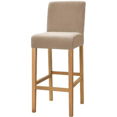 Zachte Fluwelen Korte Rug Stoelhoes Stretch Effen Kleur Barkruk Hoezen Voor Eetkamer Cafe Home Decor Kleine Zetel Hoes 1 st 1 piece