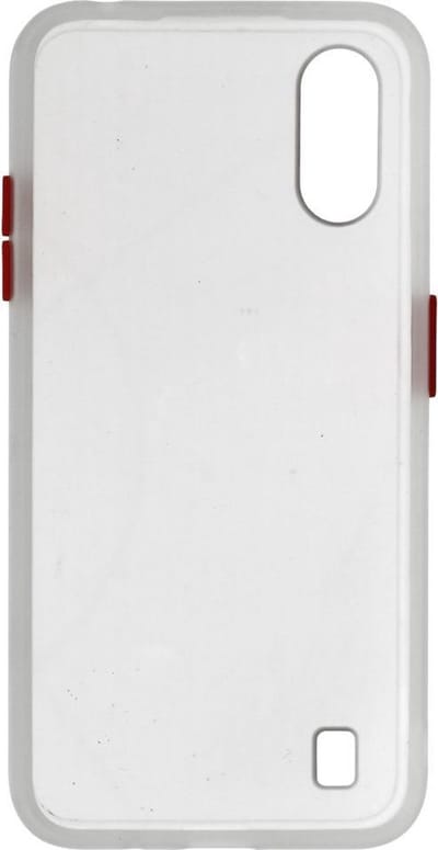 Hoesje Geschikt voor de Samsung Galaxy A01 - Hard Case Backcover Telefoonhoesje - Transparant