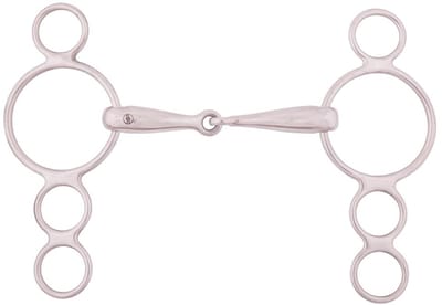 BR Pessoabit 4-rings enkel gebroken 18mm