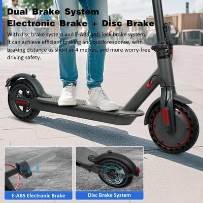 Innovastore Elektrische step - E-scooter - Snelheid tot 31km/h - 25–35 km bereik - 350W - Lichtgewicht Inklapbaar - Smart app