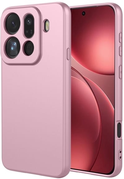 Coverup Hoesje - Geschikt voor OPPO Find X9 Pro Hoesje - Coverup Colour TPU Back Cover - Roze