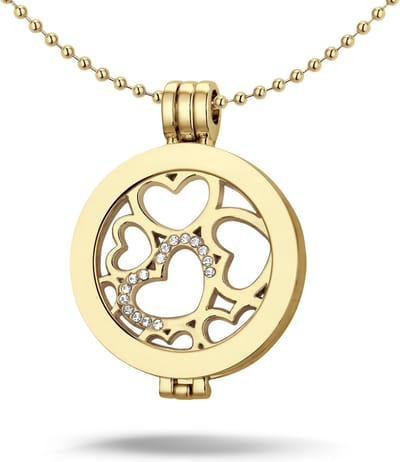 Montebello Ketting Aleta G - 316L Staal - Hart - ∅35mm - Coin - 3-delig - 80cm
