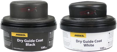 MIRKA Controlepoeder Dry Guide Coat - Zwart (voor lichte kleuren)