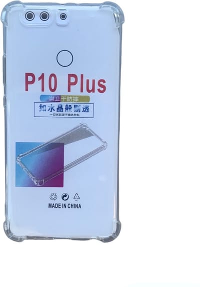 Hoesje Geschikt voor Huawei P10 Plus Anti Shock silicone back cover/Transparant hoesje