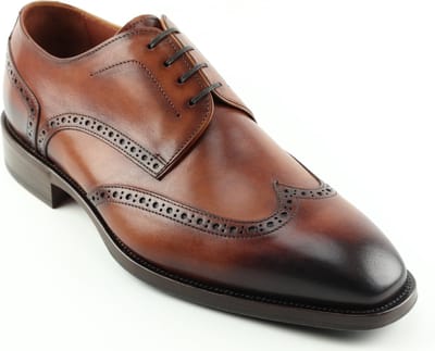 Greve - 4970.88-001 - Nette herenschoenenHeren veterschoen - Kleur: Cognac - Maat: 42.5