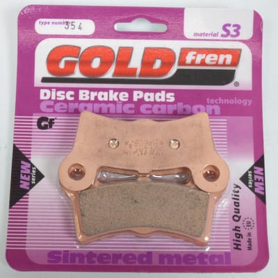 Gold Fren remblok voor Harley Davidson 1690 FLHXXX Street Glide Trike 2010 tot 2011 arg/ard nieuw