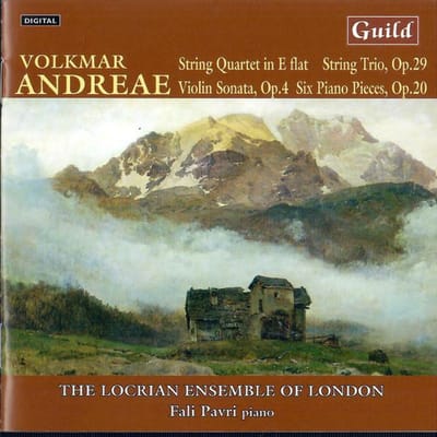 CD FALI PAVRI, VOLKMAR ANDREAE, JUSTIN - Kamermuziek GMCD7355 Guild Niet Japan Klassiek Gebruikt gray