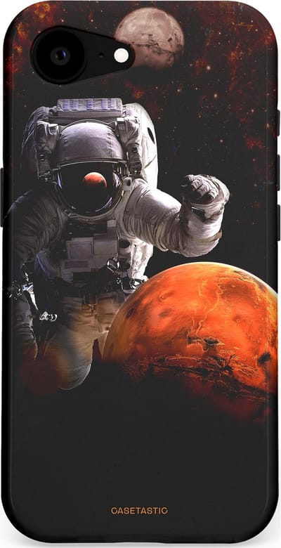 Casetastic Hoesje Geschikt voor Apple iPhone 16e Magsafe - Stijlvolle Beschermende Duo-layer Case - Stellar avontuur