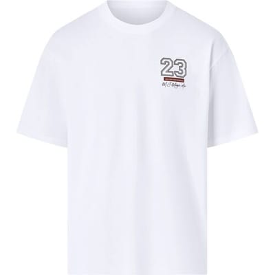Lidl Heren oversized T-shirt (Wit, S)