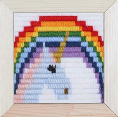 Pako kinder borduurpakket - Unicorn - geprint stramien - 079.732 - DIY kids kit