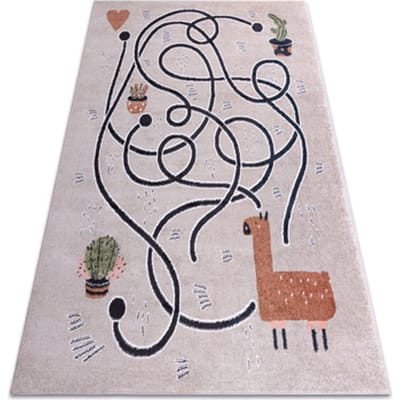 Kleden Rugsx Tapijt FUN Game voor kinderen, spel, lama 80x150 cm
