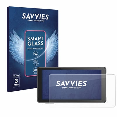 3 Stuks Savvies Screenprotector - geschikt voor Interphone RideSync - beschermfolie glas transparant