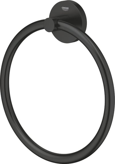 GROHE Start Handdoekring - Mat zwart