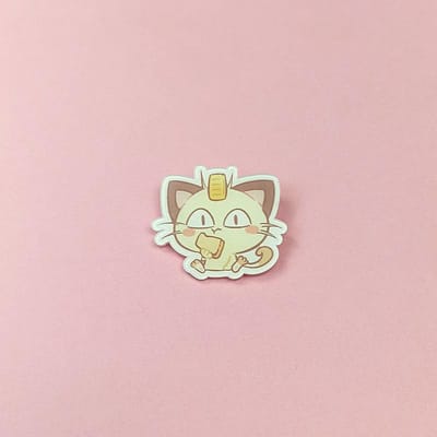 Duurzaam Cartoon Anime Pokemon Serie Psyduck Speld Broche Acryl Patch Accessoires Kleding Tas Sieraden Gemakkelijk-trek Gesp Accessoires