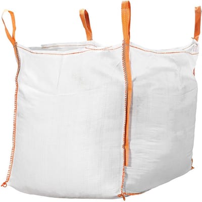 10x | Big Bag 90x90x90cm | 1000KG | Bouwpuin, hout en meer