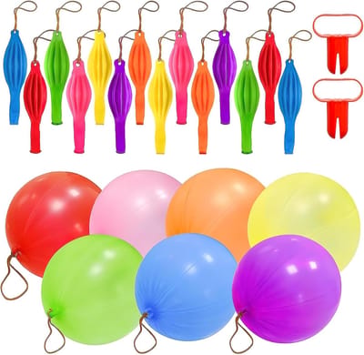 30 stuks punch ballonnen met 2 knopen, 40 cm robuuste geperforeerde ballonnen, stansballonnen voor kinderen, verjaardag, spel, feestaccessoires, kinderverjaardagen, bruiloften, kinderfeestjes