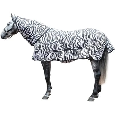 RugBe Vliegdeken Zebra inclusief Nekdeel 175 cm