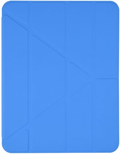 Pomologic BookFold Hoesje iPad Air 11 (M2-M4) – Voorblad met Wake/Slaap Functies – Vouwbaar voor 5 Kijkhoeken – Krasbestendige Achterkant - Blauw