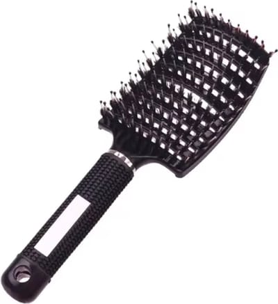 Scoby - Haarborstel - Haar borstel - Anti Klit - Brush - Hairbrush - Haarstyling - Zwart