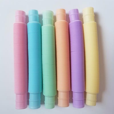 Pop de Haute Qualité Tubes de Haute Qualité Pack de 8 de Haute Qualité Ensembles de Jeu Fidget de Haute Qualité Sensoriels Jouets de Haute Qualité Pour