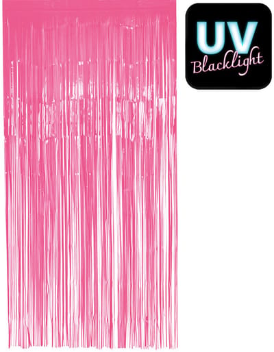 Boland - Foliegordijn Neon roze - Geen thema - Deurgordijn