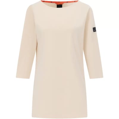 Dames Pevia T-shirt met 3/4 mouwen en relaxte pasvorm