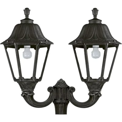 Luminaires voor paal 2 armen Dopo lighting Indura Big 6 Ip55 E27