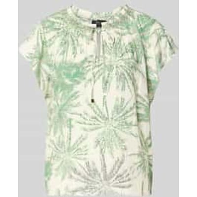 Loose fit blouse van 100% viscose