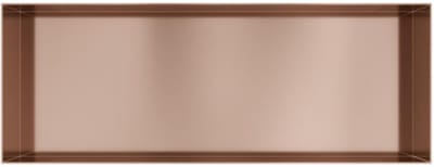 Hotbath &More Inbouwnis - 30 x 80 x 126 cm - Frameless - Geborsteld Koper PVD