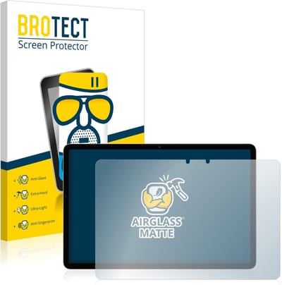 BROTECT - Screenprotector voor Samsung Galaxy Tab S7 WiFi 2020 (Landschapsmodus) - Folie Beschermfolie Beschermglas matte
