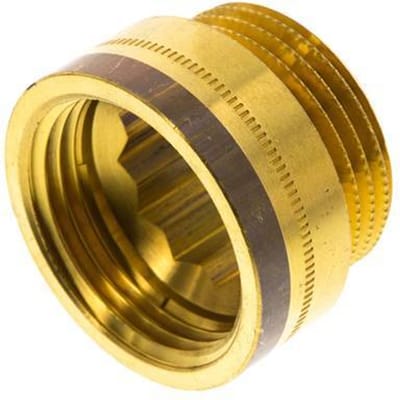G 1'' F/M Messing Verlengstuk DIN 3523 - 15 mm