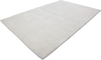 Lalee Softtouch- Berber Vloerkleed- Effen- hoogpolig- uni- shaggy- velvet 160x230 cm ivoor gebroken wit
