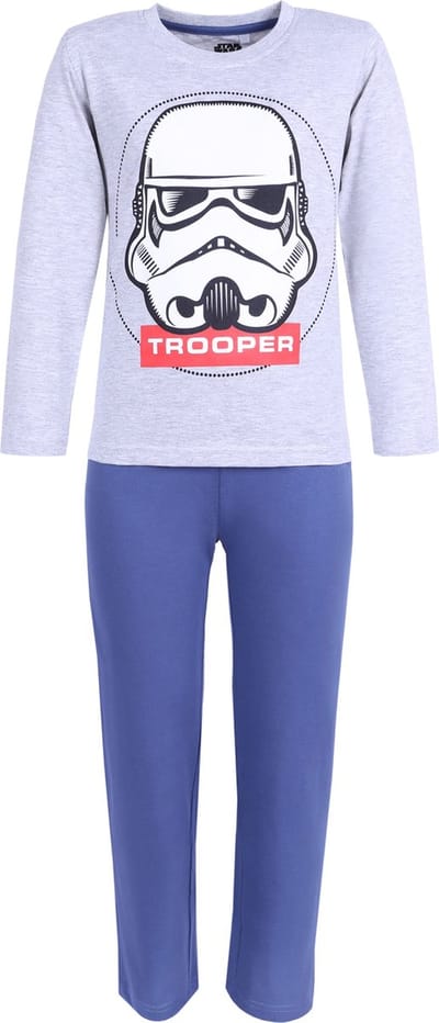 Grijs - donkerblauw pyjama STAR WARS DISNEY