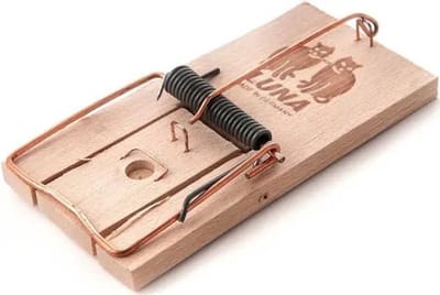 Luna muizenvallen - 6 stuks - traditionele muizenval -
